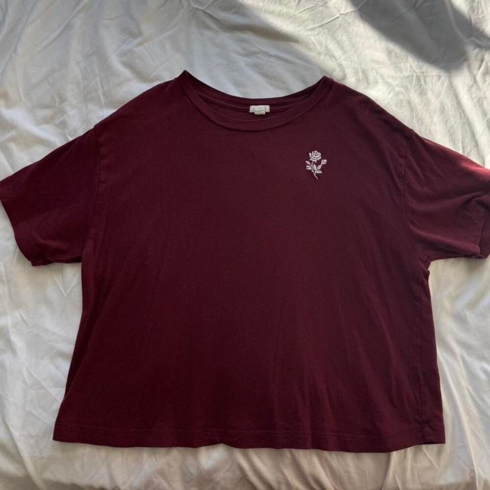 Garage Red Baby Tee‎